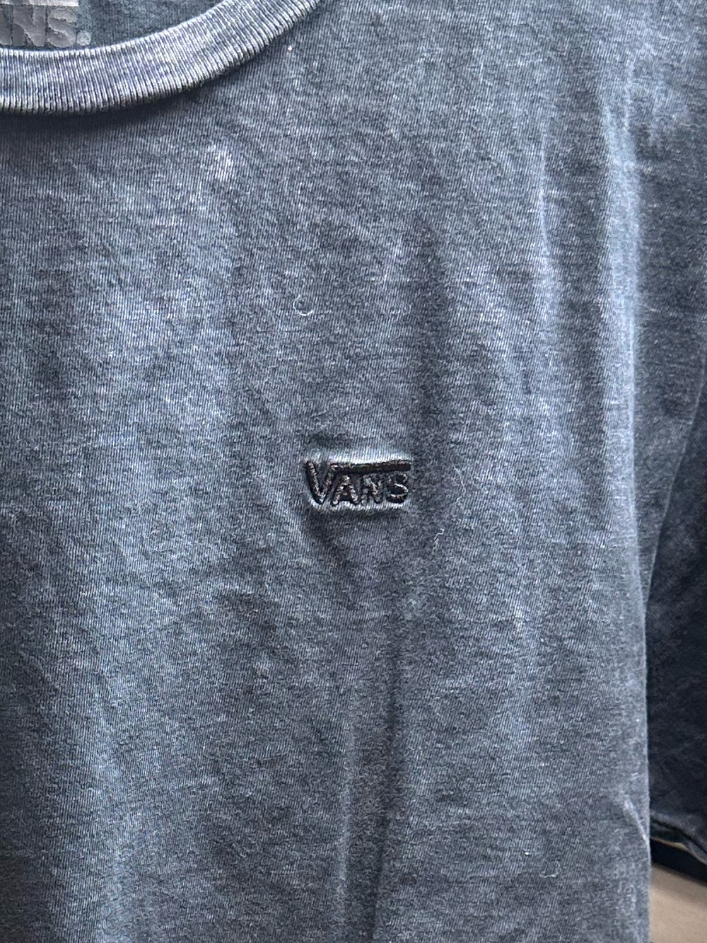 Vans Faded Black Tee